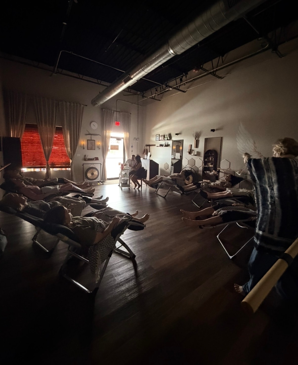 Group portrait of Mindful Way Studio community members