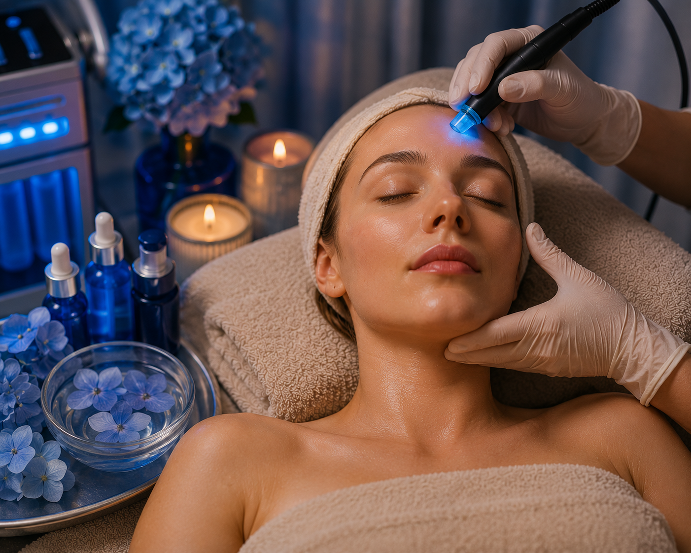 Blue Alchemy Hydrafacial Ritual at Mindful Way Studio